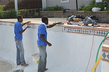 Pool management and pool passes for apartment communities